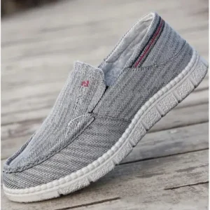 Moonfootprint Men Casual Non-Slip Canvas Shoes