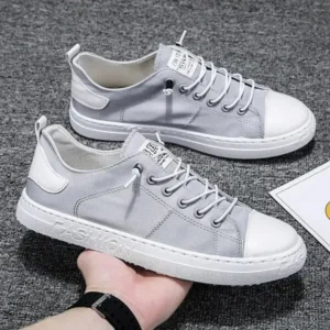 Moonfootprint Men Casual Canvas Shoes