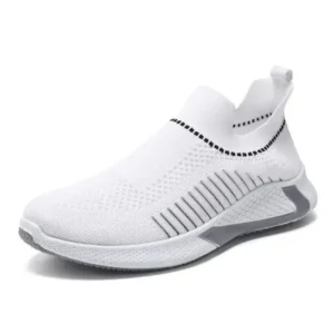 Moonfootprint Men Fashion Summer Flyknit Breathable Sneakers